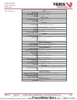 Preview for 2 page of Veris Industries E31A002 Installation Manual