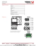 Preview for 3 page of Veris Industries E31A002 Installation Manual
