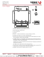 Предварительный просмотр 4 страницы Veris Industries E31A002 Installation Manual