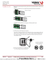 Предварительный просмотр 8 страницы Veris Industries E31A002 Installation Manual