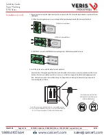 Preview for 8 page of Veris Industries E31A42 Installation Manual