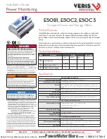 Veris Industries E50B1 Installation Manual preview