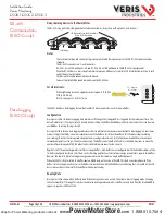 Предварительный просмотр 16 страницы Veris Industries E50B1 Installation Manual