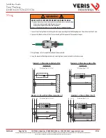 Preview for 8 page of Veris Industries E50B1A Installation Manual
