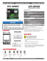 Preview for 1 page of Veris Industries EP3 Series Installation Manual