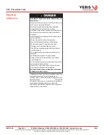 Предварительный просмотр 2 страницы Veris Industries H622-20 Installation Manual