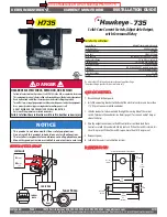 Предварительный просмотр 1 страницы Veris Industries Hawkeye 735 Installation Manual