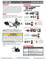 Предварительный просмотр 2 страницы Veris Industries Hawkeye 809 Installation Manual