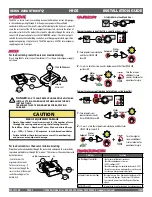 Preview for 2 page of Veris Industries Hawkeye 906 Installation Manual