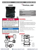 Veris Industries Hawkeye 949 Installation Manual preview