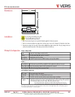 Предварительный просмотр 2 страницы Veris EP2 Series Manual