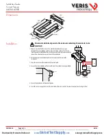 Предварительный просмотр 2 страницы Veris Hawkeye H421SP Installation Manual