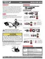 Предварительный просмотр 2 страницы Veris Hawkeye H808 Installation Manual