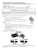 Предварительный просмотр 1 страницы Veris T-VER-H970-200 Connection Instructions