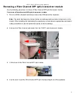 Предварительный просмотр 4 страницы VERITAS 16Gb FC SFP Hardware Service Procedure