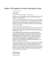 Предварительный просмотр 2 страницы VERITAS 5150 Product Description Manual