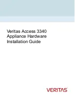 Предварительный просмотр 1 страницы VERITAS Access 3340 Installation Manual