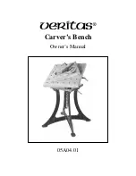 VERITAS Carver's Bench Owner'S Manual preview