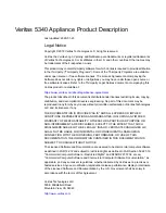 Предварительный просмотр 2 страницы VERITAS Flex 5340 Appliance Product Description