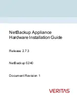 VERITAS NetBackup 5240 Hardware Installation Manual preview