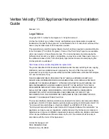 Предварительный просмотр 2 страницы VERITAS Velocity 7330 Hardware Installation Manual