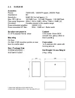 Preview for 5 page of Verity Audio C6 User Manual