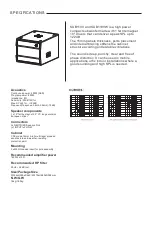 Preview for 3 page of Verity Audio SUB210V User Manual