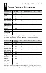 Preview for 13 page of Verity Medical NeuroTrac Sports XL Operator'S Manual