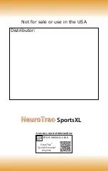 Preview for 36 page of Verity Medical NeuroTrac Sports XL Operator'S Manual