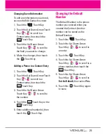 Preview for 28 page of Verizon Wireless LG VENUS User Manual