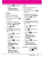 Preview for 62 page of Verizon Wireless LG VENUS User Manual
