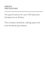 Предварительный просмотр 202 страницы Verizon Wireless Quantum FiOS-G1100 User Manual