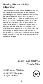 Preview for 13 page of Verizon Wireless TCL FLIP Pro Manual