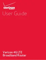 Preview for 1 page of Verizon 4G LTE User Manual