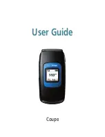 Preview for 2 page of Verizon Coupe User Manual