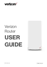 Предварительный просмотр 1 страницы Verizon CR1000A User Manual