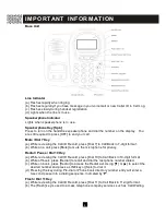 Preview for 10 page of Verizon CY-386B Owner'S Manual Installation And Operating Instructions