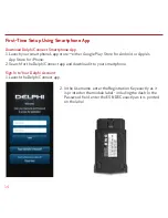 Preview for 14 page of Verizon Delphi Connect User Manual