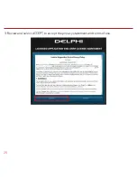 Preview for 26 page of Verizon Delphi Connect User Manual