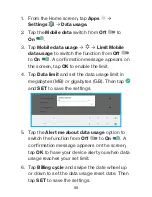 Preview for 98 page of Verizon ellipsis 10HD User Manual