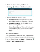 Preview for 103 page of Verizon ellipsis 10HD User Manual