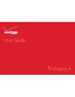 Предварительный просмотр 1 страницы Verizon ellipsis 7 User Manual