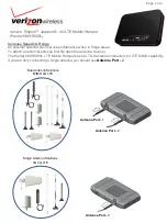 Preview for 2 page of Verizon ellipsis jetpack MHS800L Quick Start Manual