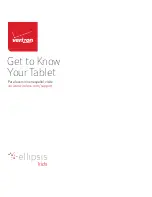 Verizon Ellipsis Kids User Manual предпросмотр