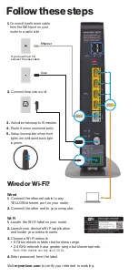 Предварительный просмотр 2 страницы Verizon Fios G1100 Installation Manual