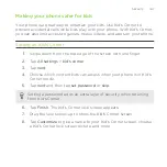 Preview for 167 page of Verizon HTC Windows Phone 8X User Manual