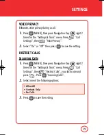 Preview for 74 page of Verizon impulse CDM7075 User Manual