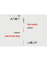 Verizon LG K20V User Manual preview