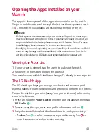 Предварительный просмотр 45 страницы Verizon LG Watch Urbane User Manual