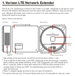 Предварительный просмотр 2 страницы Verizon LTE Network Extender Quick Start Manual